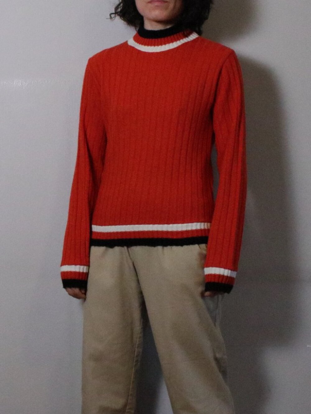 Vintage Orange Turtleneck Size XS